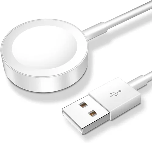 Vista 13 de Cable magnético de carga rápida actualizado 2026 para cargador de Apple A-blanco