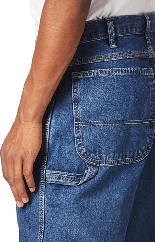 Vista 3 de Dickies Men's Relaxed Straight-fit Carpenter Jean