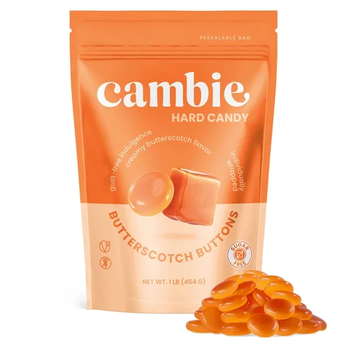 Vista 3 de Cambie caramelo duro sin azúcar envuelto individualmente, 1 libra