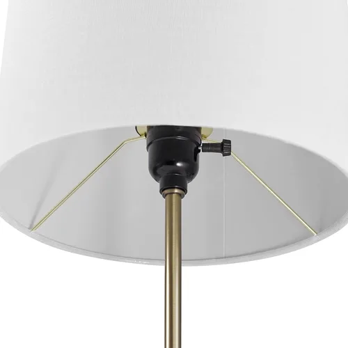 Vista 6 de Globe Electric 67044 Versailles - Lámpara de mesa, 19 pulgadas, dorado suave