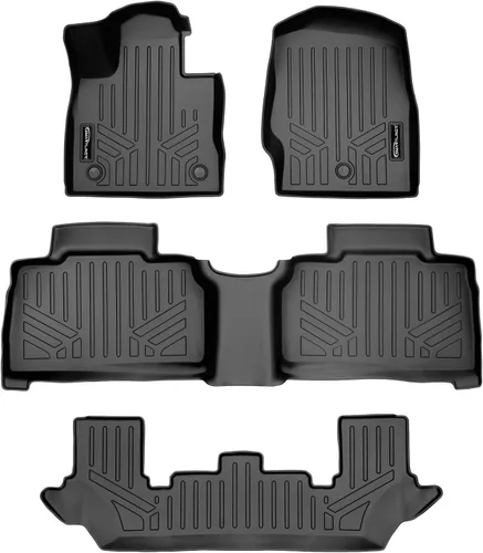 Vista 58 de SMARTLINER Alfombrilla de suelo para maletero de carga para todo tipo de clima para Ford Explorer 2002-2010