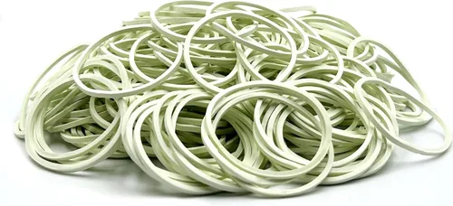 Vista 10 de Bandas de goma verdes, 200 bandas elásticas resistentes para uso escolar, hogar y oficina