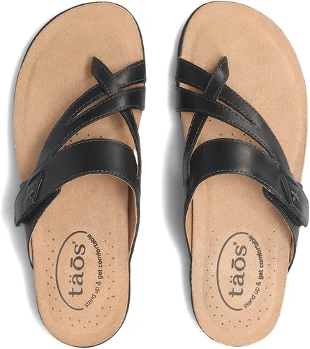 Vista 5 de Taos Calzado Sandalia perfecta para mujer Negro