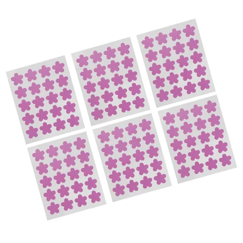 Vista 4 de 120PCS pegatinas de detección para protector solar reutilizable flor en forma de parches de protección solar