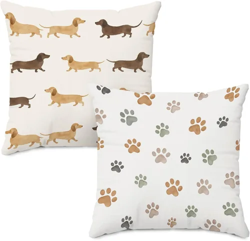 Vista 13 de Black and White Funny Boxer Dog Throw Pillow Cover 18x18 Inch Better-boxer