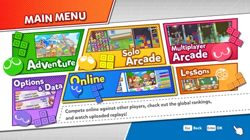 Vista 3 de Puyo Puyo Tetris Online Game Code