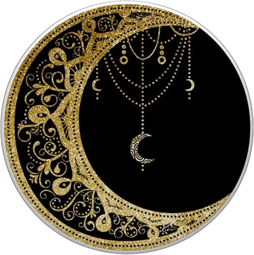 Vista 3 de Astrología Pagan Wicca Regalo de bruja atrapasueños cristales Moon PopSockets PopGrip: agarre intercambiable para teléfonos y tabletas