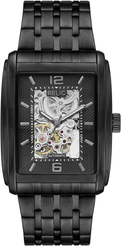 Vista 8 de RELIC by Fossil Men's Automatic Watch with Mechanical Movement and Skeleton Dial