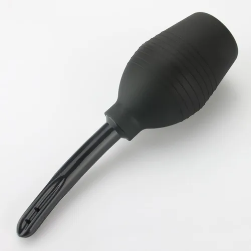 Vista 6 de LeLuv 3.0 fl oz Douche de grado médico compacto apto para lavavajillas, apto para lavavajillas, silicona y ABS, color negro
