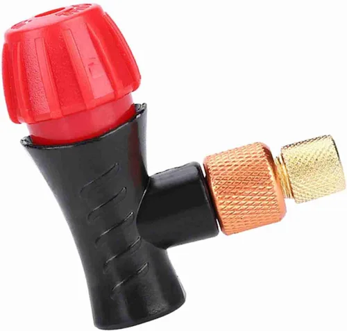 Vista 5 de Mountain Road Bike Bicycle Adapter Pump Mini Portable Air Inflator Tire Dual Head Valve for Mountain Bike Road Bike