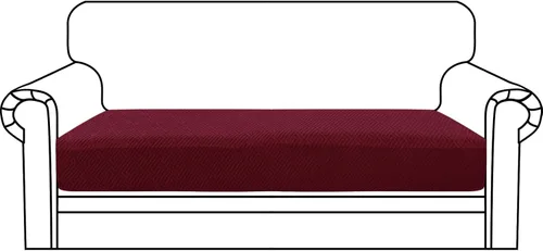 Vista 40 de ZNSAYOTX Fundas Elásticas Individuales para Cojines de Sofá Silla Cojín Fundas de Asiento de Sofá Fundas Protectoras Suaves de Reemplazo