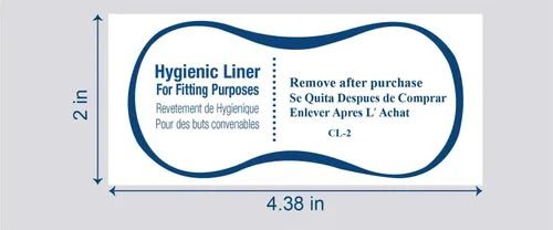 Vista 4 de Protector Higiénico Transparente Adhesivo Tiras Trajes de Baño Bikini Lencería (50), Claro