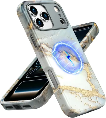 Vista 37 de Magsafe - Funda protectora para iPhone 13/14, a prueba de golpes, a prueba de caídas, funda inalámbrica para parachoques, protección híbrida