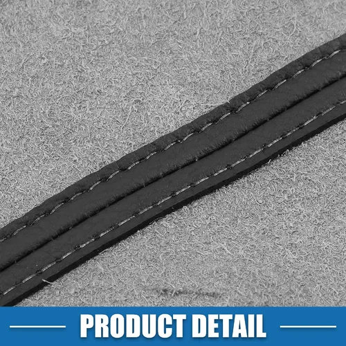 Vista 6 de Panel de la puerta delantera del coche reposabrazos cubierta interior puerta trims para Toyota Avalon 2013-2018 negro 1 par