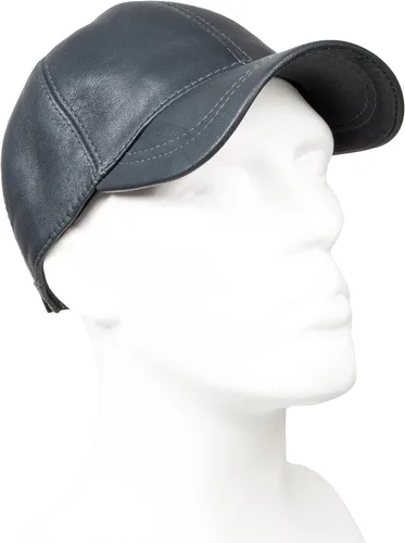 Vista 6 de Genuine Leather Unisex Baseball Cap