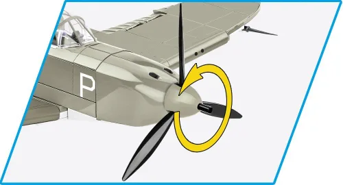 Vista 5 de COBI Colección histórica WWII Bell® P-39D AIRACOBRA® Aircraft