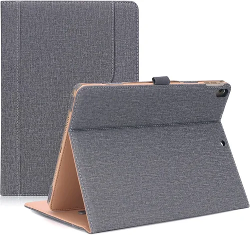 Vista 7 de ProCase Carcasa para Apple iPad Pro de 10.5 - Carcasa para Apple iPad Pro de 10.5 pulgadas 2017, con múltiples ángulos de visualización, con Negro