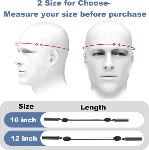 Vista 6 de Correa de soporte para lentes de sol – Correas ajustables para gafas de sol para niños – Soportes para gafas alrededor del cuello – Retenedor