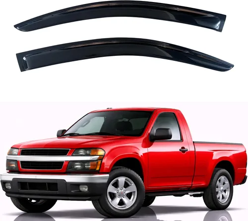 Vista 157 de KPY Protector de lluvia compatible con Ford Bronco 1980-1996, Ford F150 F250 F350, deflectores de ventilación lateral para visera de ventana