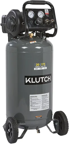 Vista 9 de Klutch Compresor de aire de 20 galones, 2 HP, 120 voltios, 175 PSI