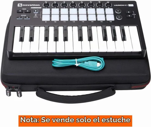 Vista 6 de Funda para controlador de teclado para teclado Novation Launchkey Mini 25