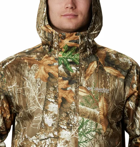 Vista 4 de Columbia Chaqueta impermeable de camuflaje PHG para hombre