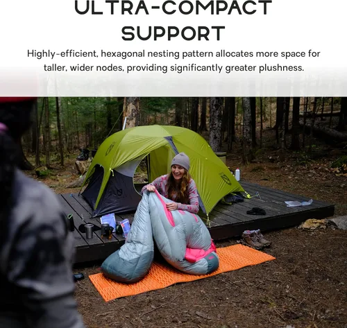 Vista 3 de NEMO Equipment Switchback Foam Sleeping Pad Ultralight, Insulated, Packable, Durable, Backpacking, Mountaineering