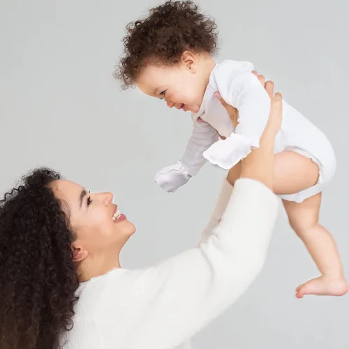 Vista 2 de 16 pares de guantes de algodón para recién nacidos, antiarañazos, unisex, para recién nacidos, para bebés, niños y niñas de 0 a 6 meses
