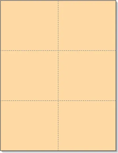 Vista 9 de NextDayLabels - Tarjetas perforadas en blanco para impresora láser 6 por página, para tarjetas de registro escolar, tarjetas de entrega de flores