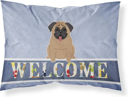 Vista 250 de Caroline's Treasures BB2515PILLOWCASE Between Friends Appenzeller Sennenhund - Funda de almohada de tela estándar, ligera, súper suave, fácil
