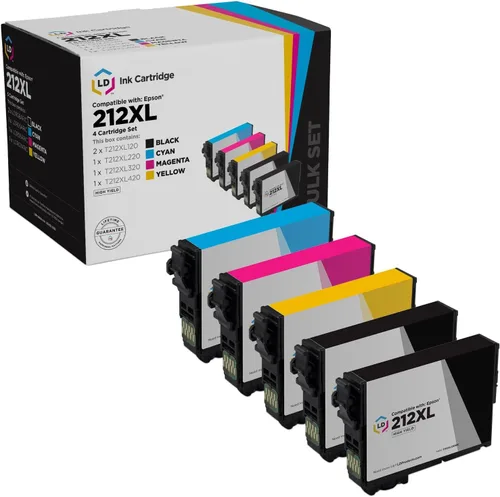 Vista 14 de LD Productos remanufacturados Reemplazos para Epson 212xl Cartucho de tinta T212XL 212 XL T212XL120 Alto rendimiento para uso en Workforce XP-4100
