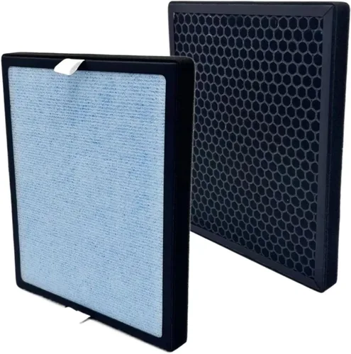 Vista 2 de Filtro HEPA H13 de repuesto compatible con el purificador de aire RENPHO HIMOX M11, paquete de 2