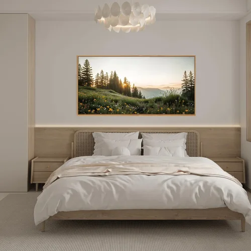 Vista 169 de FWIEXA Juego de Arte de Lienzo Bohemio Enmarcado para Pared, Cuadros Botánicos Verde Salvia Decoración de Pared, Impresiones de Arte de Plantas