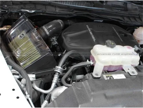Vista 5 de aFe Power Magnum FORCE 54-32418 RAM Diesel Trucks 13-14 L6-6.7L (td) Cubierta del sistema de admisión Rapid Induction Black for Fits Intake Kits