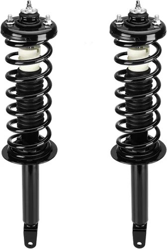 Vista 13 de Conjunto de amortiguador de puntal delantero con resorte helicoidal para Honda Accord Only Coupe 2008-2012, 2.4L y 3.5L FWD, reemplaza 172562L