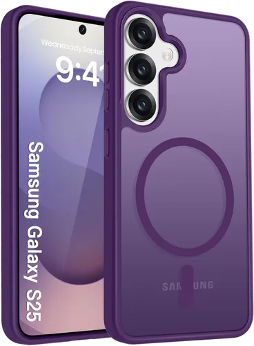 Vista 53 de Funda para teléfono Google Pixel 9 Pro XL, Compatible con Magnético, Protección contra Caídas de Grado Militar Translúcida Mate Resistente a Golpes