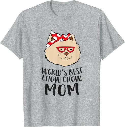 Vista 10 de World's Best Chow Chow mamá lindo Chow Chow perro mamá camiseta Blanco