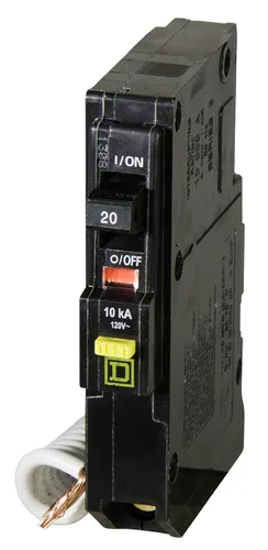 Vista 5 de Square D Terreno Fault disyuntor 20 Amp CD