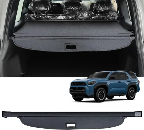 Vista 30 de AUXKO Cubierta retráctil de carga para Toyota Prius 2015-2010, cubierta de maletero de carga, cubierta de seguridad para 2015 2014 2013 2012 Prius