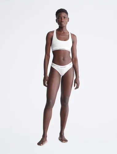 Vista 5 de Calvin Klein - Brasier de algodón moderno, sin alambres y sin forro para mujer