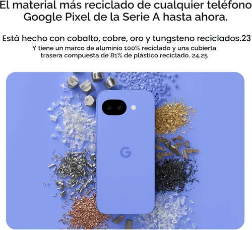 Vista 13 de Google Pixel 10a - Batería de más de 30 horas, entrenador de cámara, Gemini - Berry 128GB