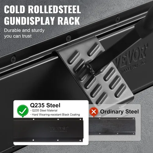 Vista 3 de VEVOR Gun Rack Wall Mount