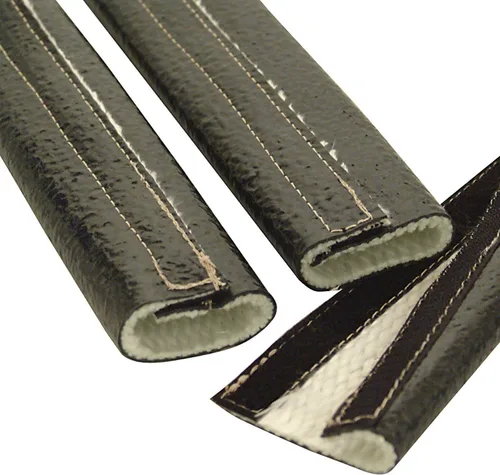 Vista 5 de Design Engineering 010477 Fire Wrap 3000 Funda de protección térmica de 0.625 "x 24" para cables, mangueras, etc. (con cierre de gancho y bucle)
