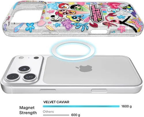 Vista 714 de VELVET CAVIAR Funda para iPhone 15, compatible con MagSafe, probada contra caídas de 10 pies, fundas protectoras de diseño, leopardo color rosa