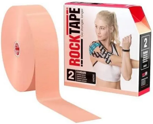 Vista 13 de Rocktape Cinta de kinesiología a granel sin cortar, rollo continuo (el embalaje puede variar)