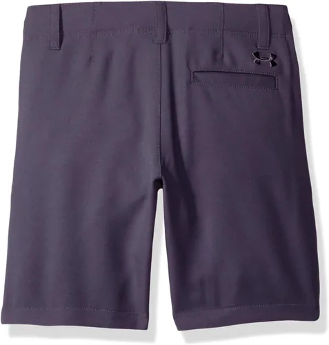 Vista 2 de Under Armour Pantalón corto de golf para niños, trabillas para cinturón, cierre elástico, ligero y elástico