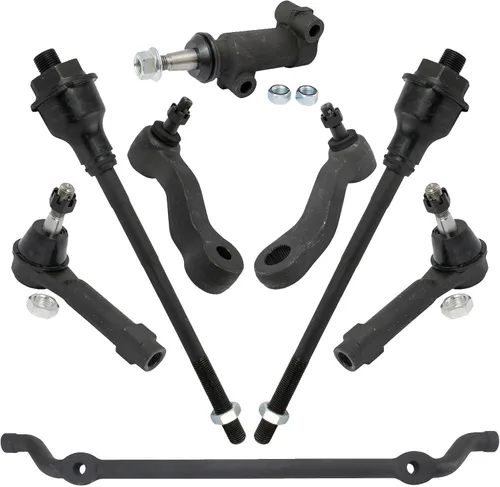 Vista 43 de TRQ Kit de dirección delantera con barra de acoplamiento de fuelle de piñón y cremallera compatible con Toyota Echo 2000-2005