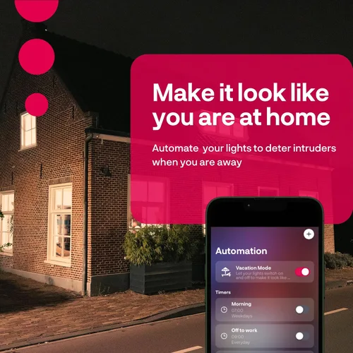 Vista 8 de innr - Bombilla inteligente Zigbee A19, funciona con Hue*, Alexa, SmartThings (se requiere hub), luz blanca y de color, bombilla LED E26, bombilla