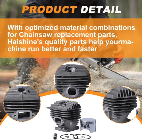 Vista 5 de Kit de pistón de cilindro de 2.126 in para motosierra Stihl MS460 046 11280201221