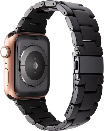 Vista 30 de HOPO Compatible With Apple Watch Band Thin Lightweight Resin Strap Bracelet Fashion Wristband Replacement For iWatch Bands Series Ultra 11 10 9 8 7